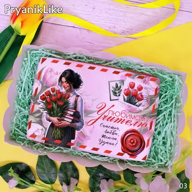 Пряник Письмо (10-15 см.)